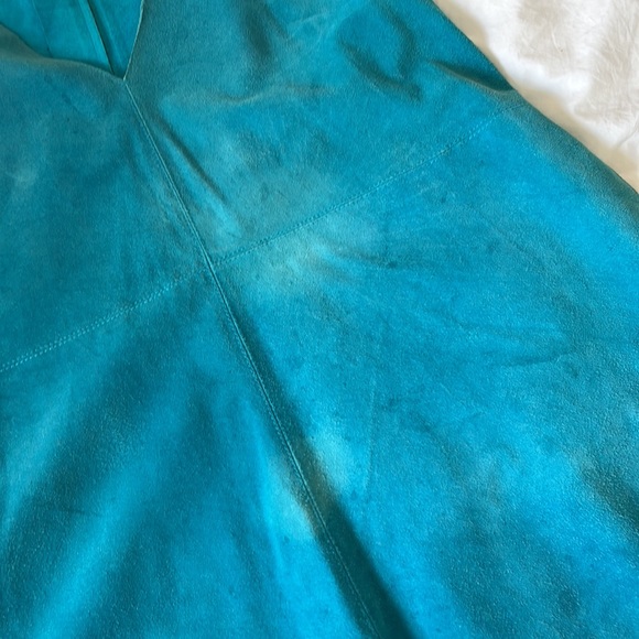 Free People Suede Aline Mini Dress - Picture 2 of 5